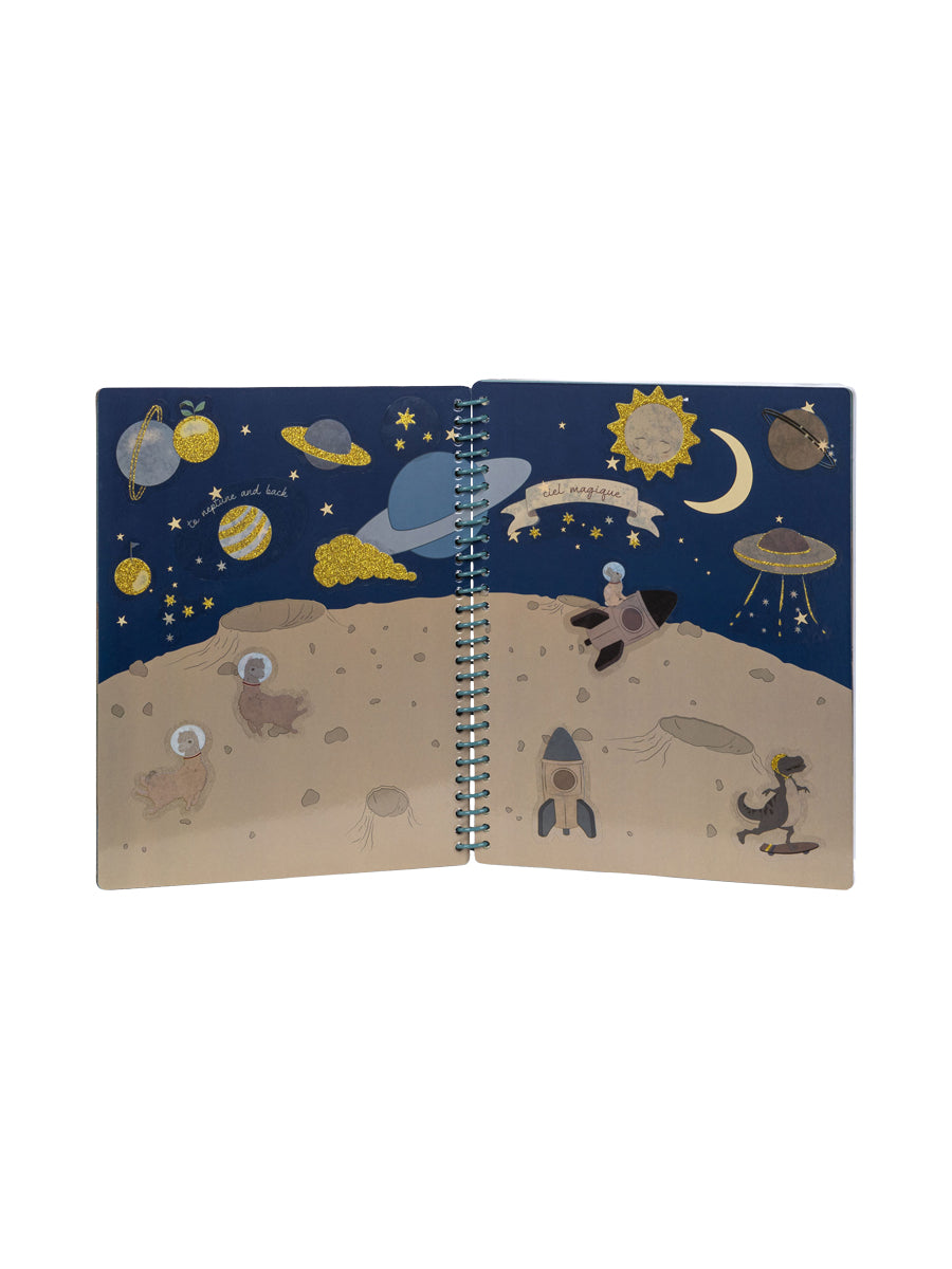 My Sticker Book - Jungle & Space Arts & Crafts Konges Sløjd   