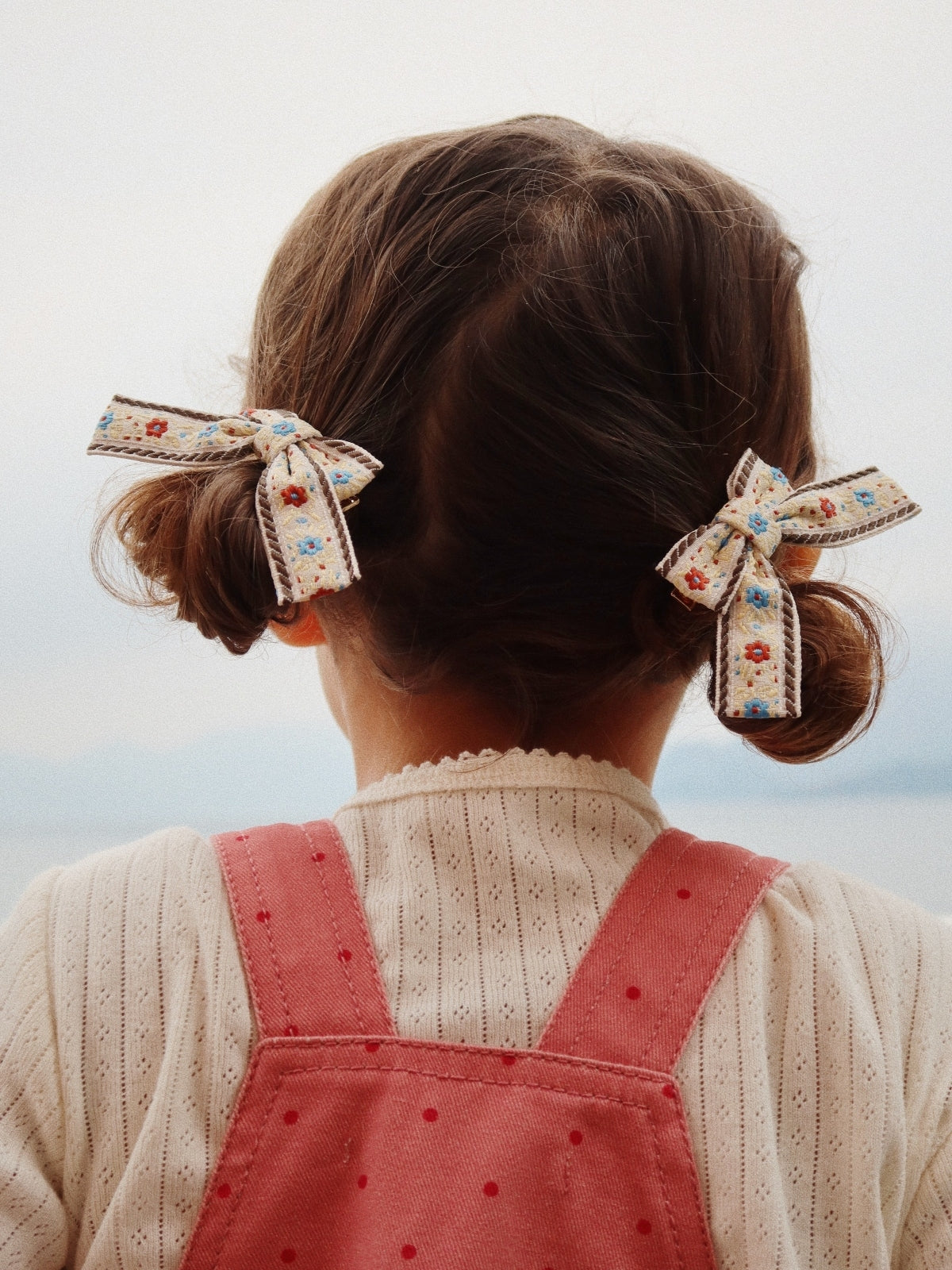 Nola Heart Patch Dress Dresses Konges Sløjd   