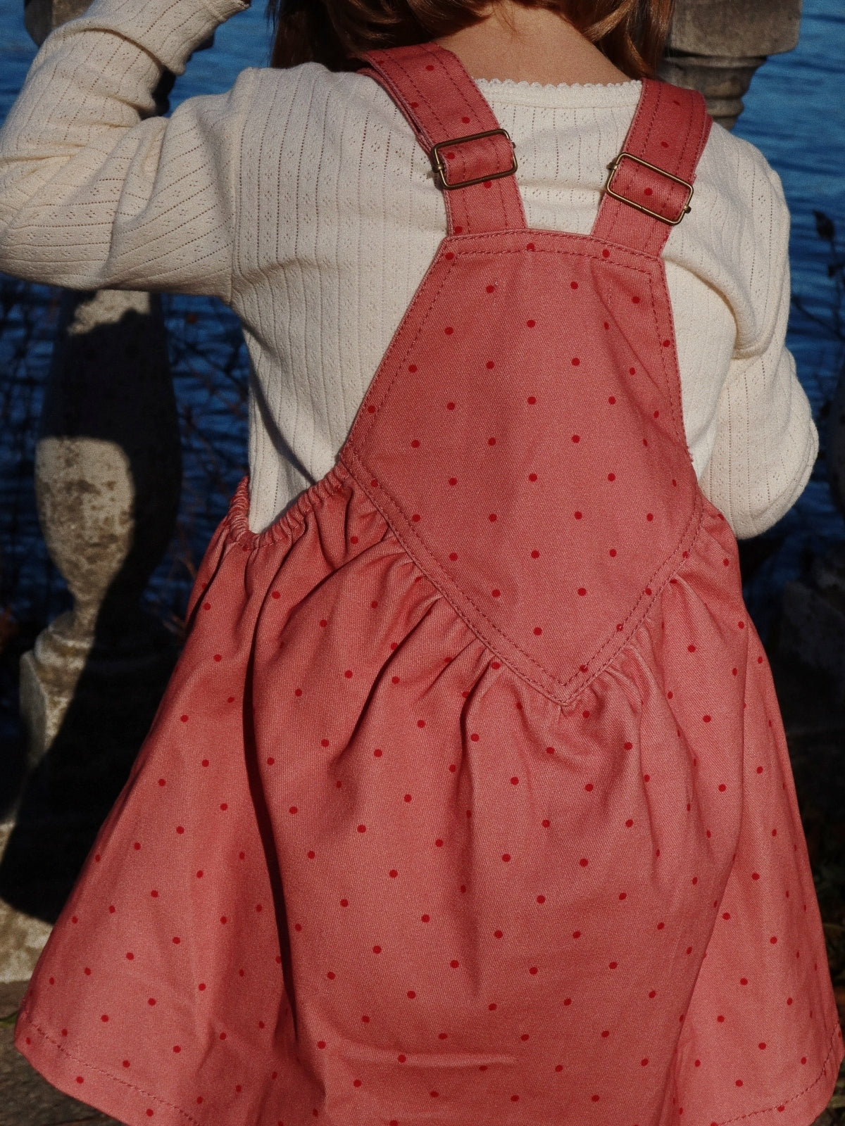 Nola Heart Patch Dress Dresses Konges Sløjd   