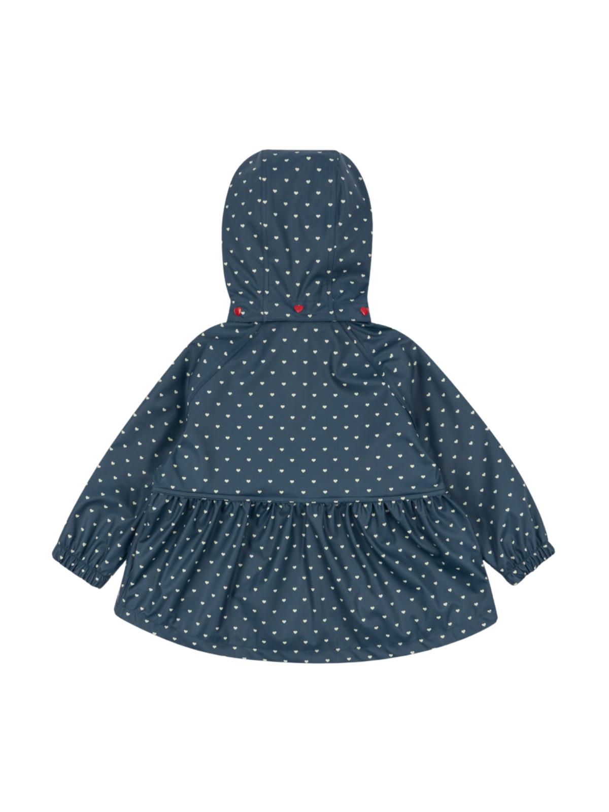 Palme Heart Print Rain Jacket Outerwear Konges Sløjd