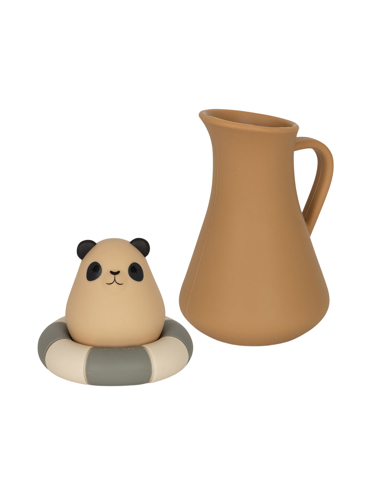 Panda Swim Ring Silicone Bath Toy Bath Toys Konges Sløjd   