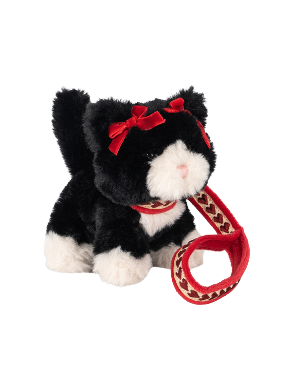 Pet Kitty With Bows Plush Konges Sløjd