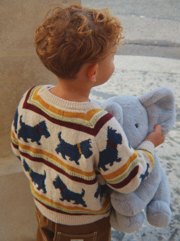 Piccolo Scottie Sweater Sweaters Konges Sløjd