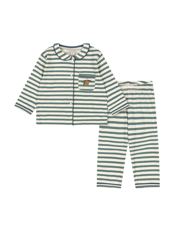 Pio Stripe Lounge Set