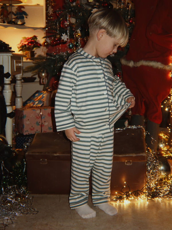 Pio Stripe Lounge Set Pajamas Konges Sløjd