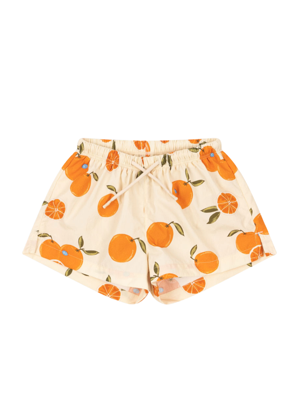 Pomio Swim Shorts Swim Konges Sløjd Orange Print 2Y