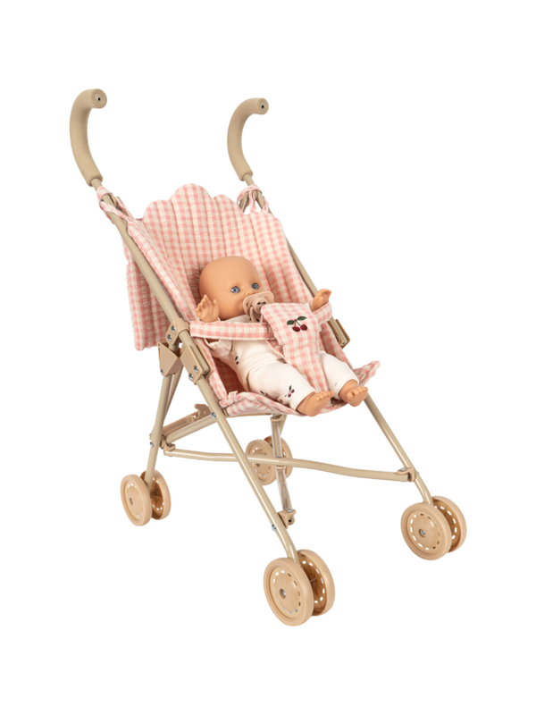 Poppy Doll Stroller Set Pretend Play Konges Sløjd