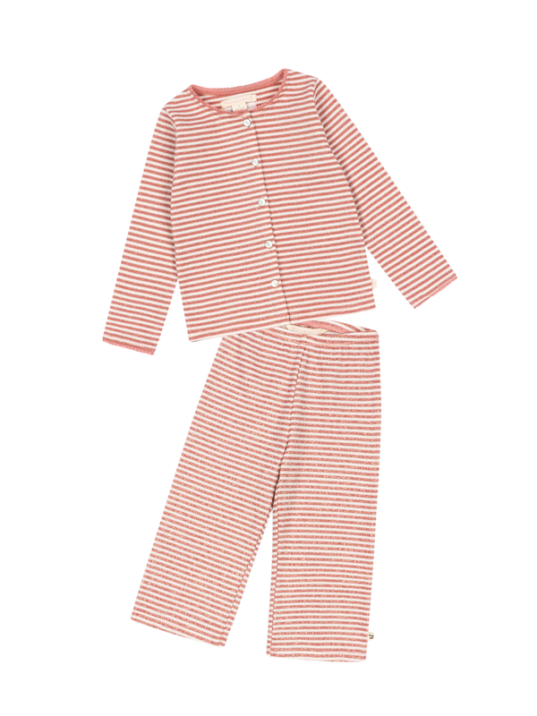 Roli Lurex Stripe Cardigan & Pants Set