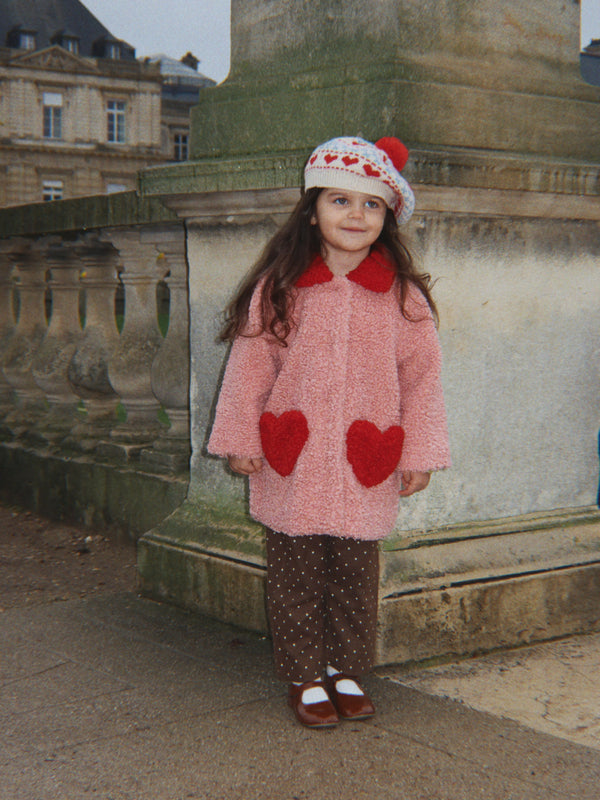 Rose Calin Heart Pocket Coat Outerwear Konges Sløjd