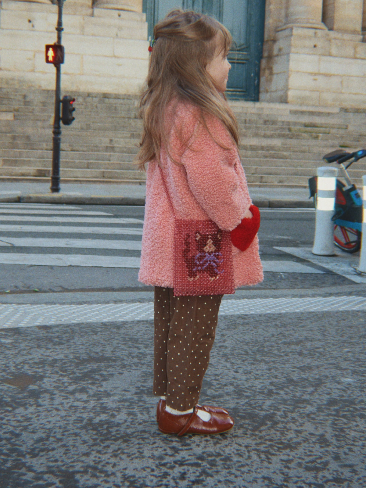 Rose Calin Heart Pocket Coat Outerwear Konges Sløjd