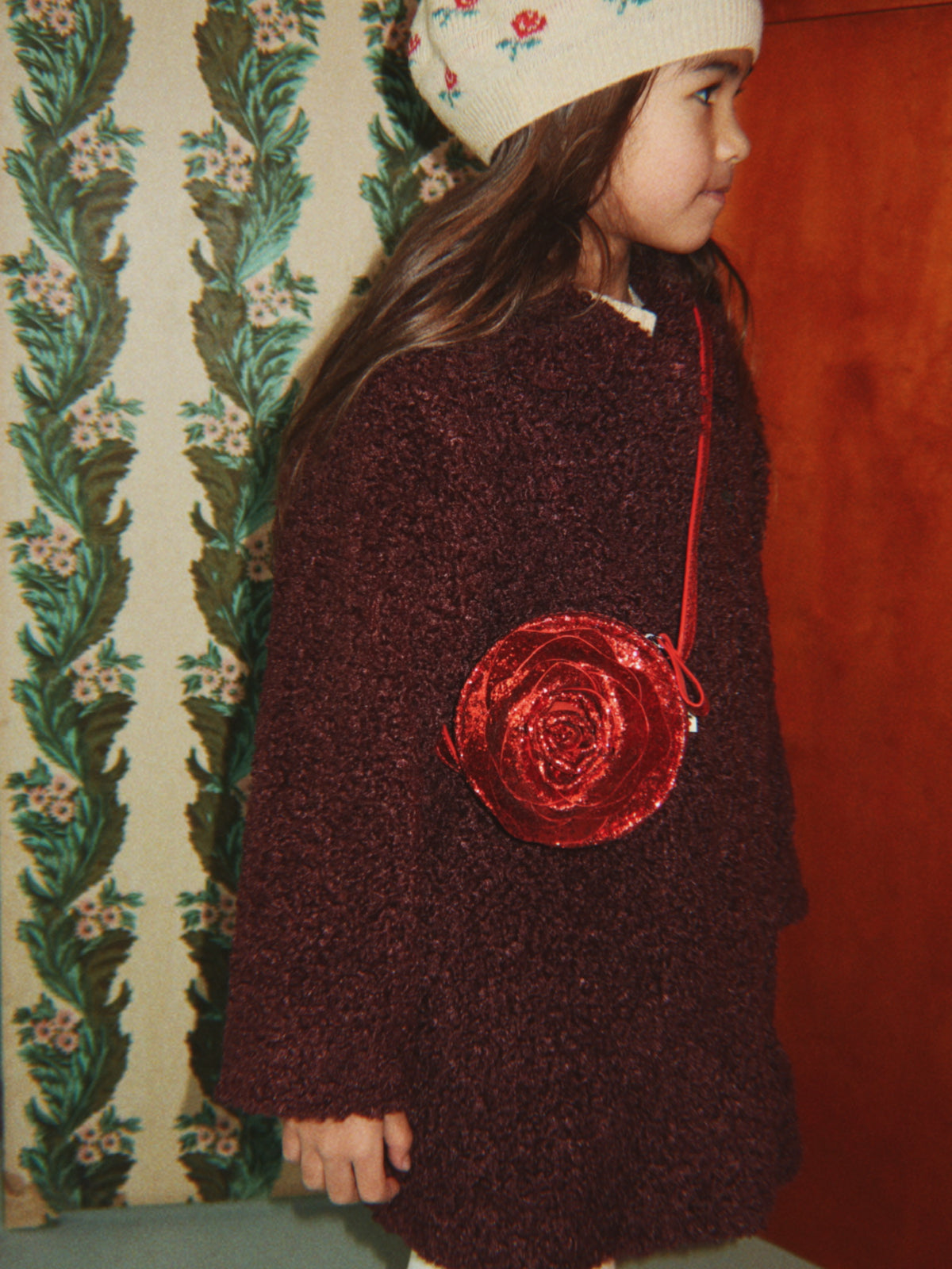 Rose Glitter Purse Bags Konges Sløjd