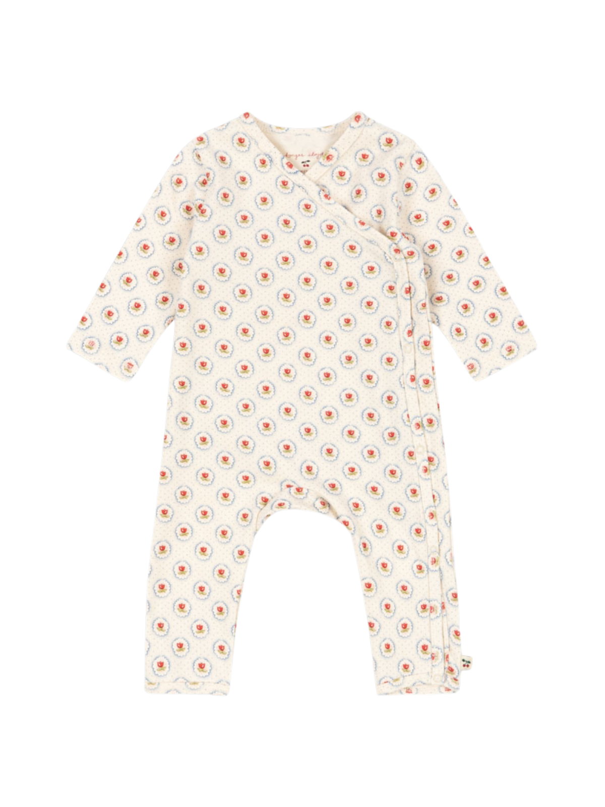 Roses Newborn Onesie Rompers Konges Sløjd Rose Print 0-1M