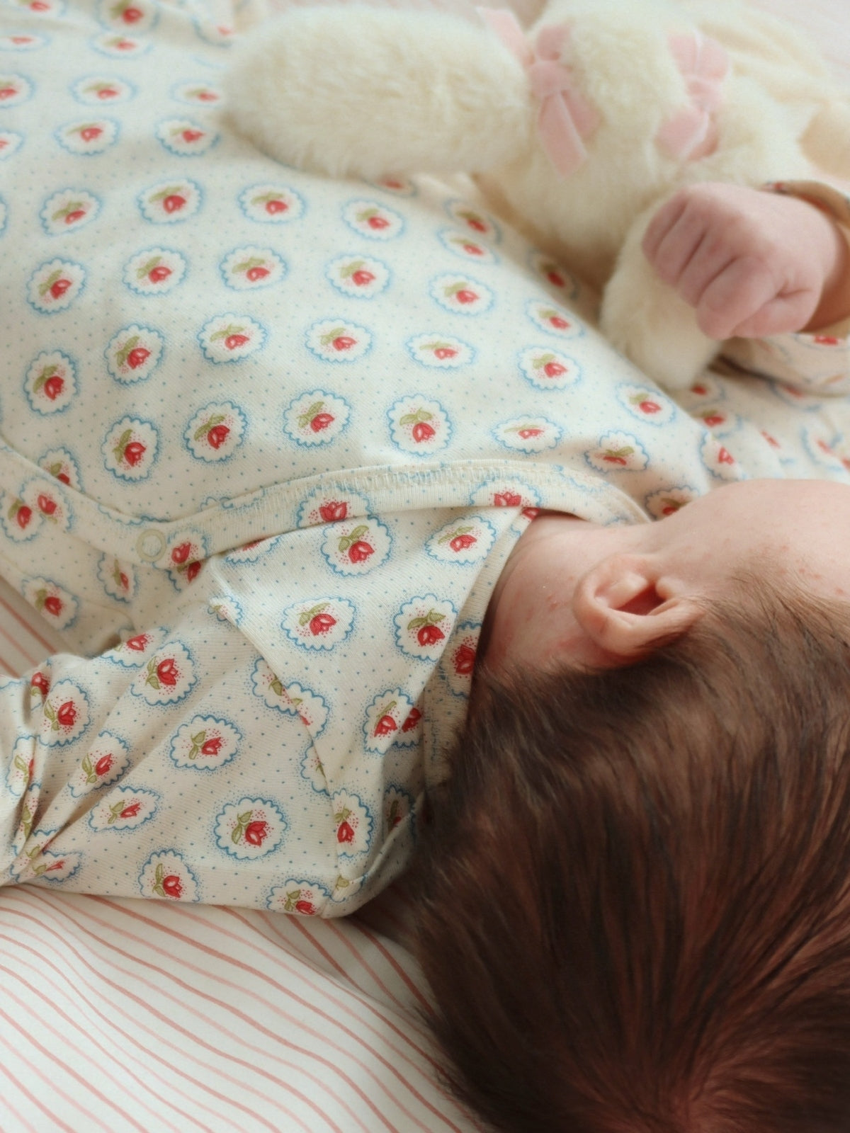 Roses Newborn Onesie Rompers Konges Sløjd