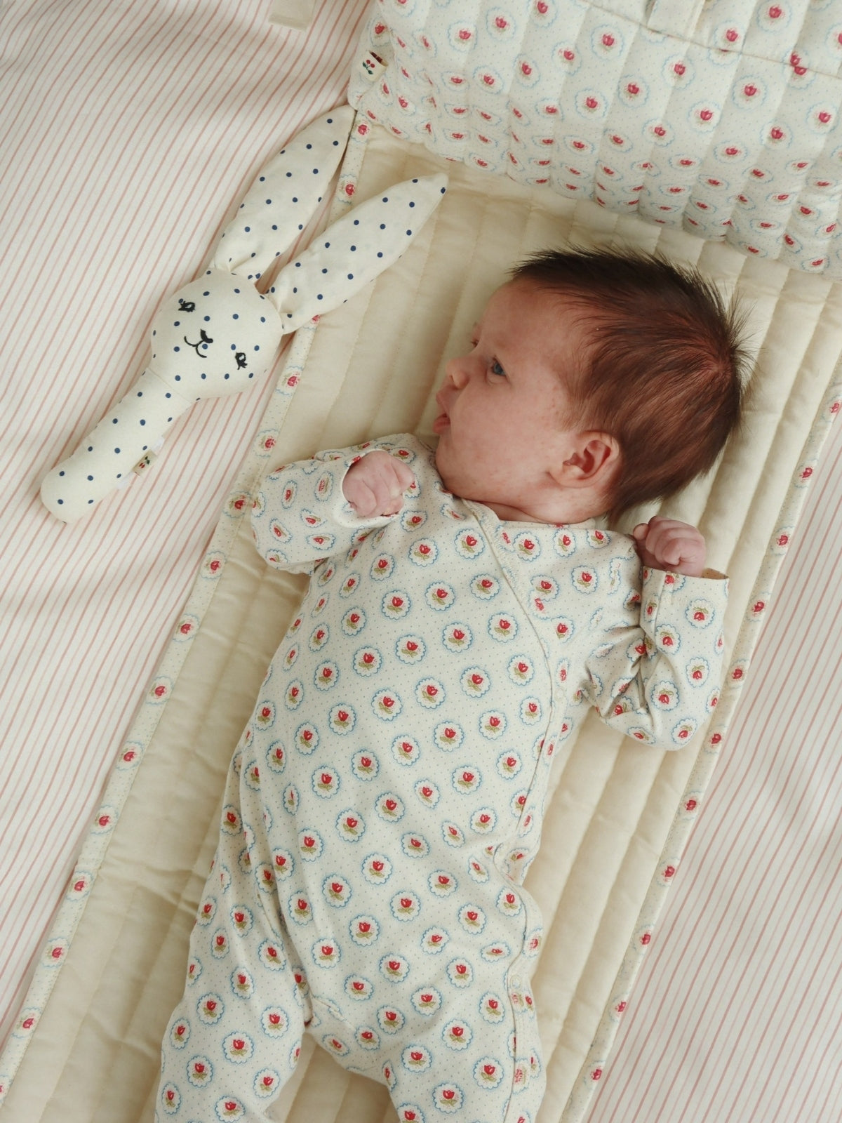 Roses Newborn Onesie Rompers Konges Sløjd