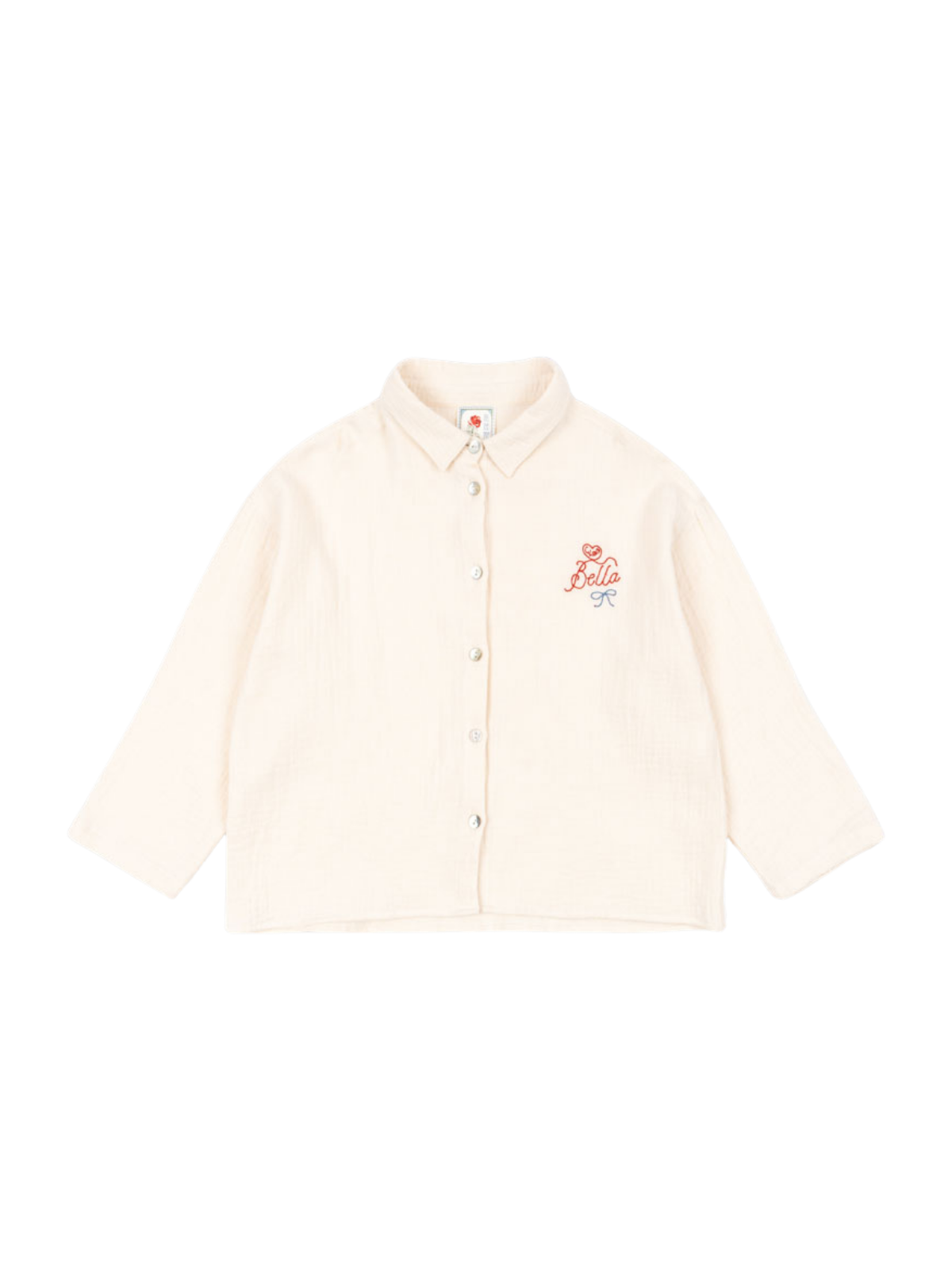 Rosie H-W x Konges Sløjd Bella Shirt Tops Konges Sløjd Mother of Pearl 12M