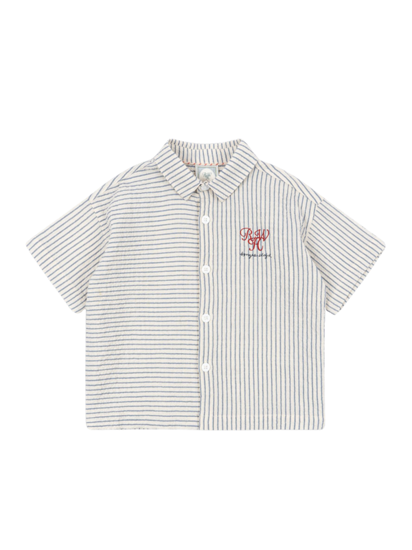 Rosie H-W x Konges Sløjd Duo Shirt Pants Konges Sløjd Stripe Blue 18M