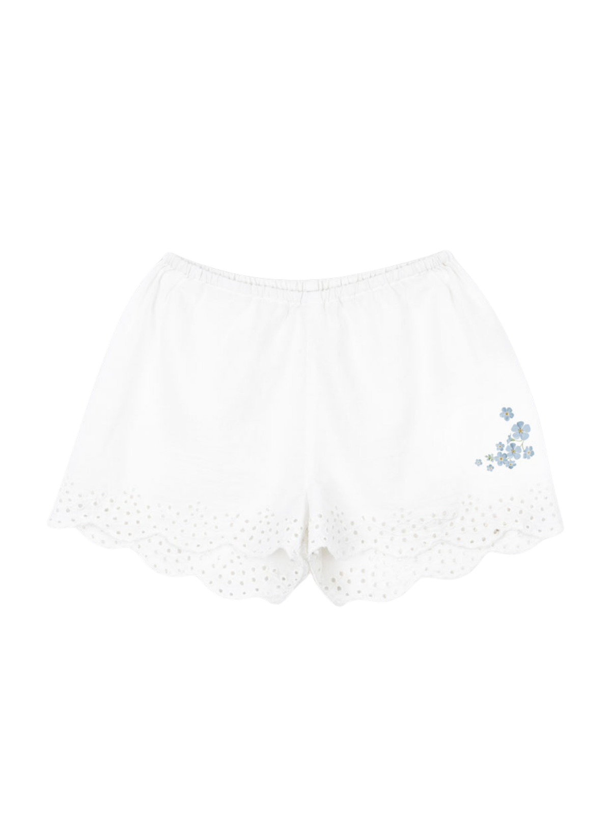 Rosie H-W x Konges Sløjd Fiori Shorts Shorts Konges Sløjd Optic White 18M