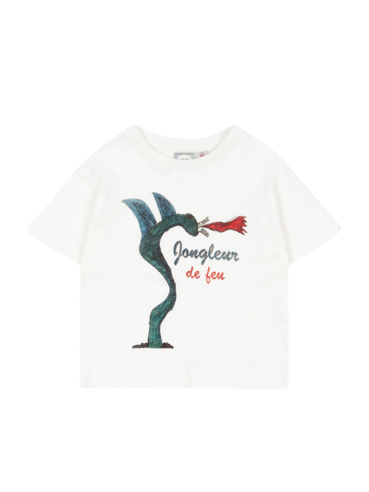 Rosie H-W x Konges Sløjd Jongleur Tee Tees Konges Sløjd Antique White 12M