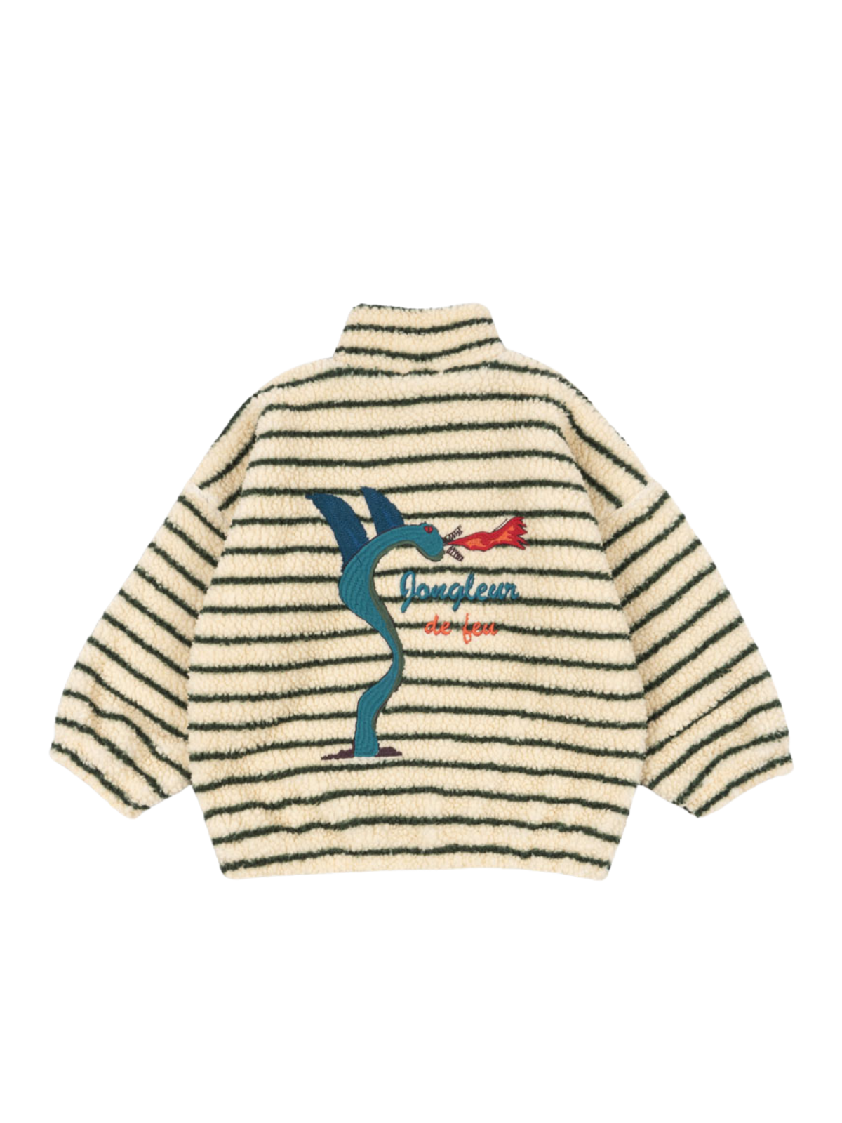 Rosie H-W x Konges Sløjd Stripe Fleece Jacket Outerwear Konges Sløjd