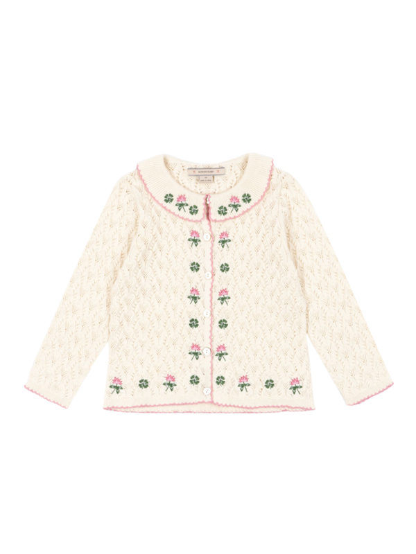 Rosier Cardigan Sweaters Konges Sløjd Ivory 2Y