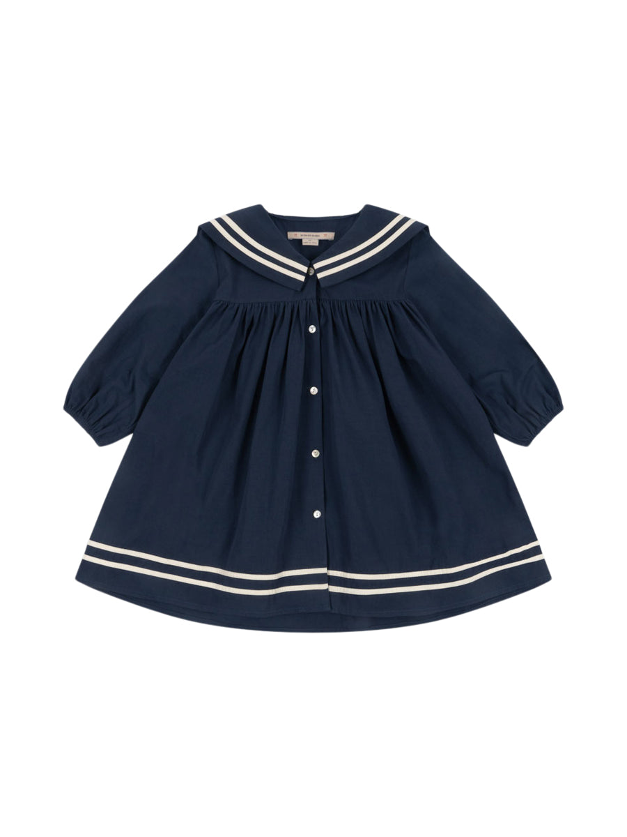 Sailor Dress Dresses Konges Sløjd Navy 2Y 