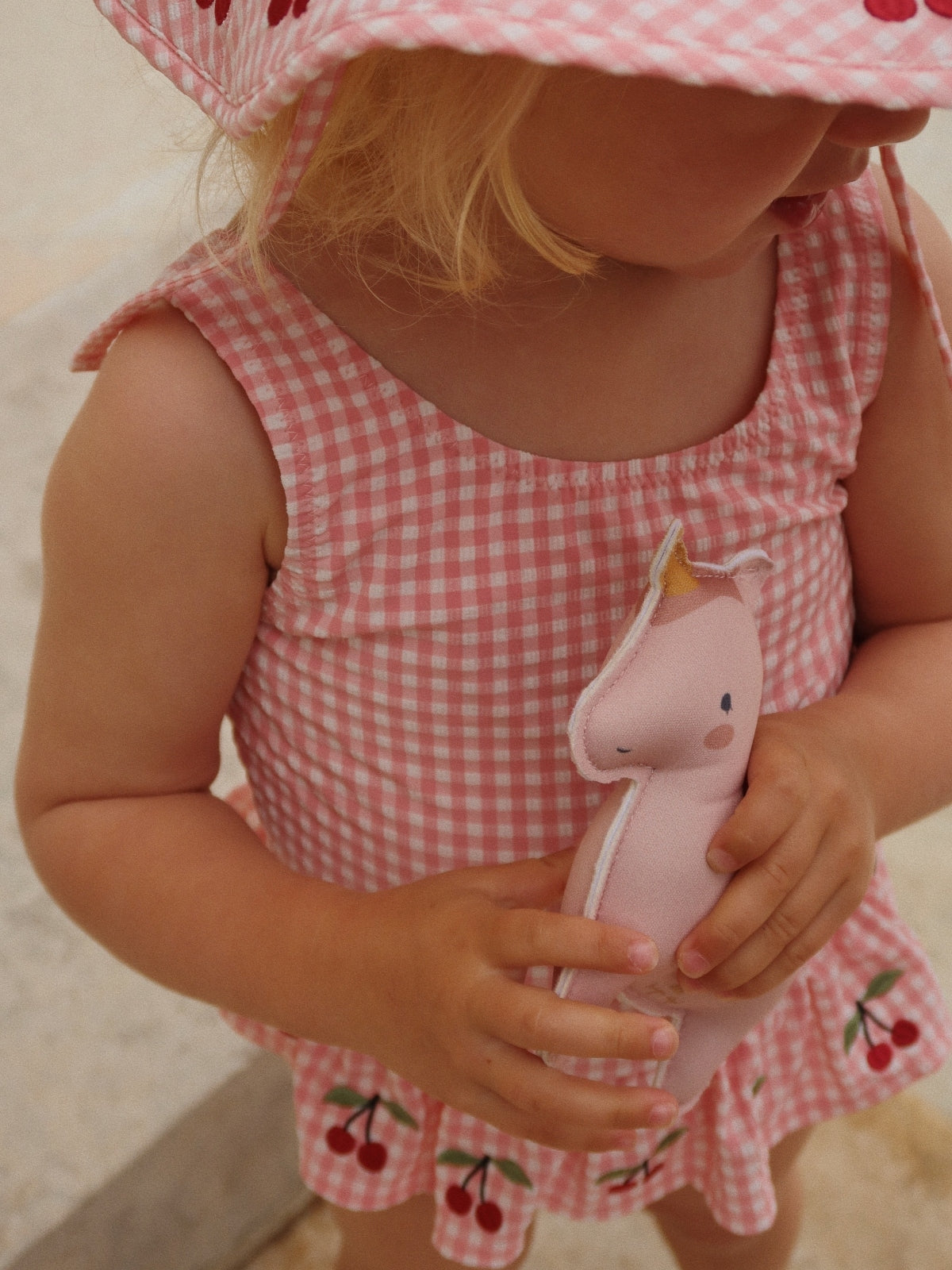 Soline Gingham Swimsuit Swim Konges Sløjd