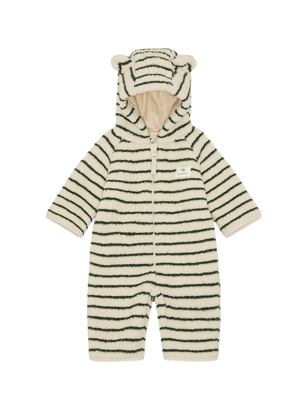 Striped Jody Teddy One-Piece Outerwear Konges Sløjd Erba Stripe 3M
