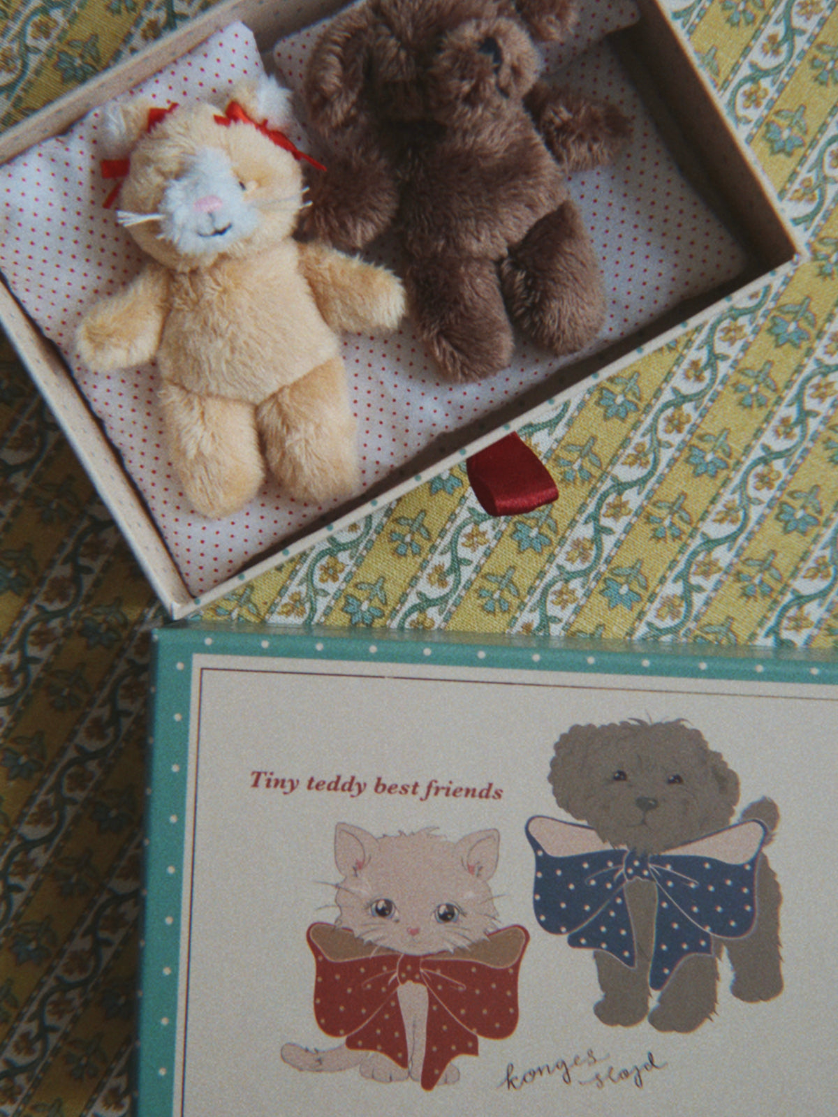 Tiny Teddy Best Friends Pretend Play Konges Sløjd