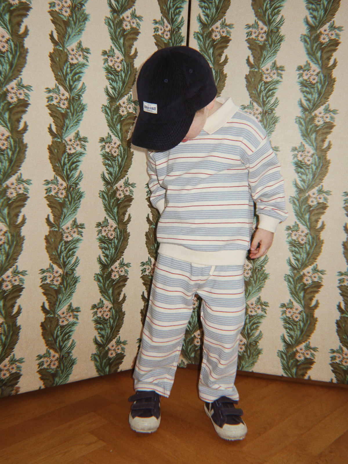 Tocororo Stripe Collared Sweatshirt Set Sets Konges Sløjd