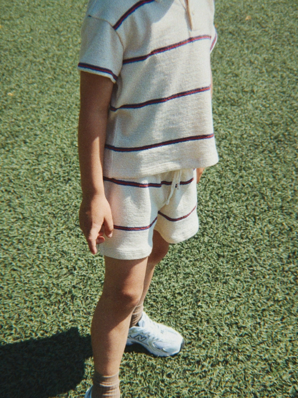 Trio Stripe Polo Set Sets Konges Sløjd