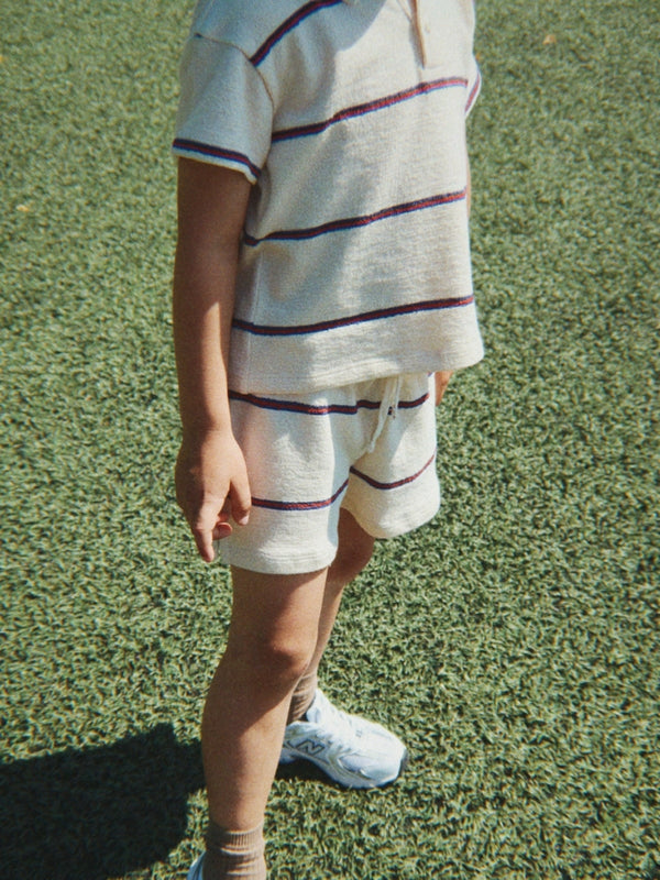 Trio Stripe Polo Set Sets Konges Sløjd