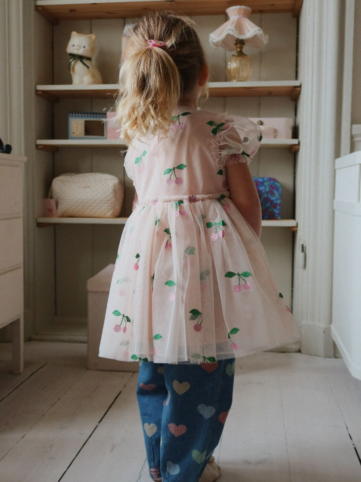 Tulle Cherry Dress Dresses Konges Sløjd