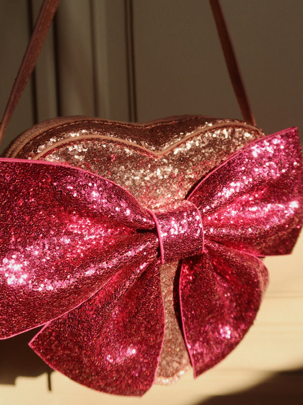 Tut Bow Sequin Purse