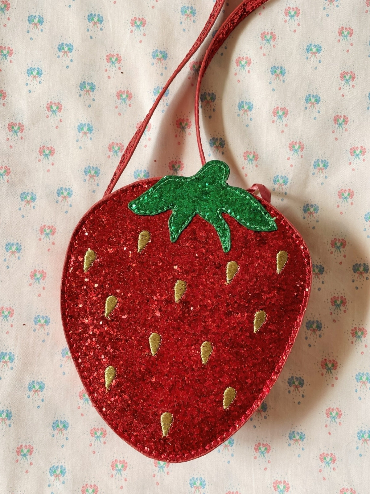 Tut Sequin Strawberry Purse Bags Konges Sløjd