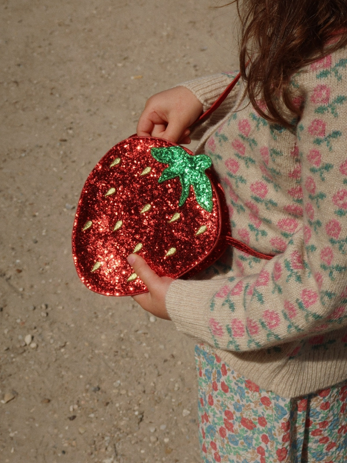 Tut Sequin Strawberry Purse Bags Konges Sløjd