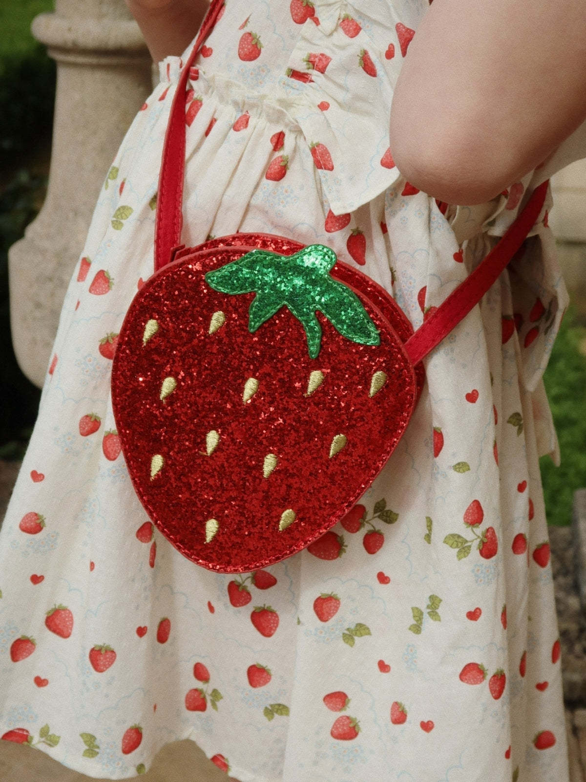 Tut Sequin Strawberry Purse Bags Konges Sløjd