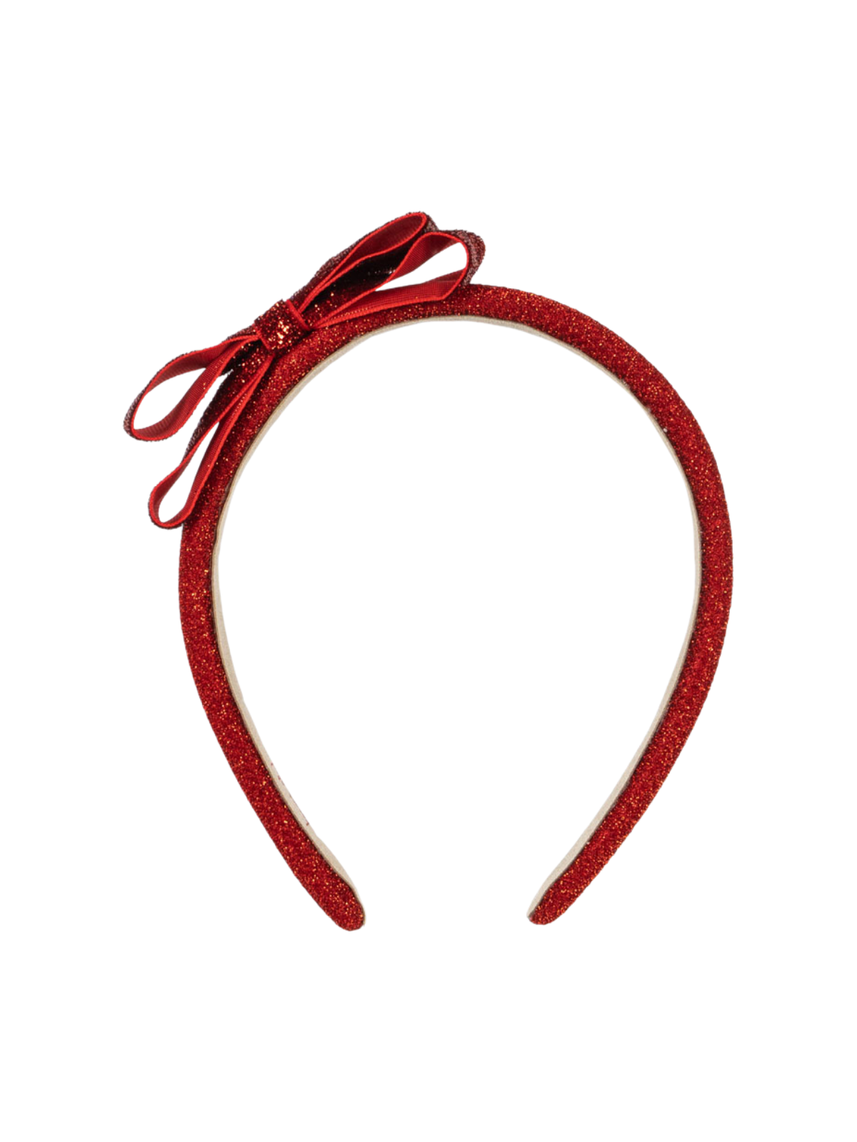 Velvet Glitter Bow Headband Hair Accessories Konges Sløjd