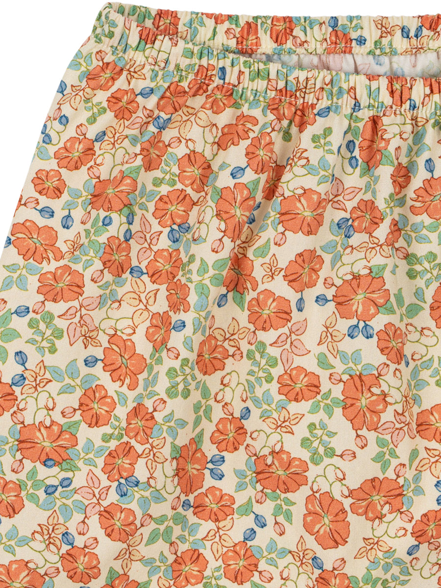 Verbena Floral Ruffle Shorts Set Sets Konges Sløjd