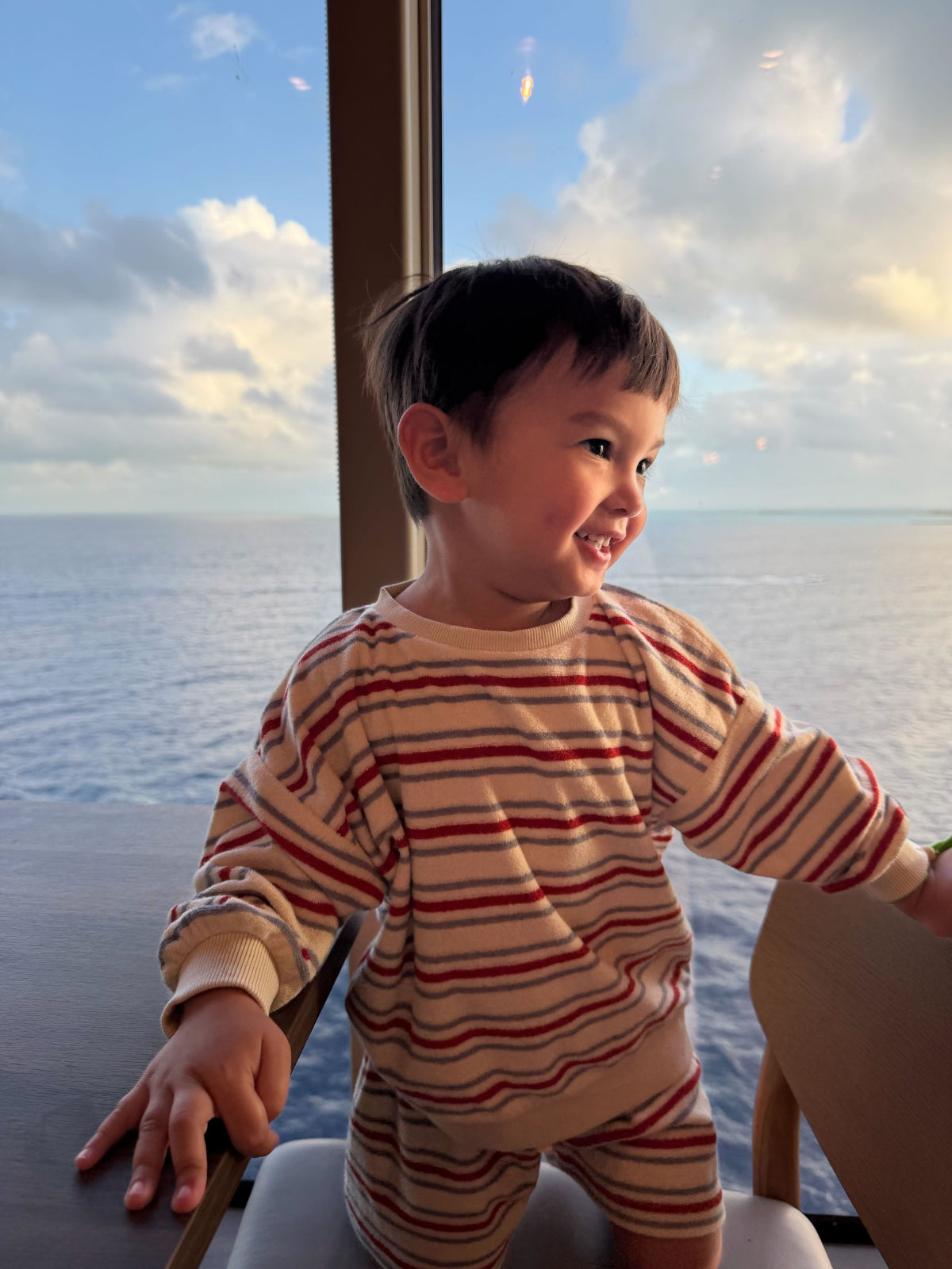 Itty Stripe Shorts Sweat Set Sets Konges Sløjd