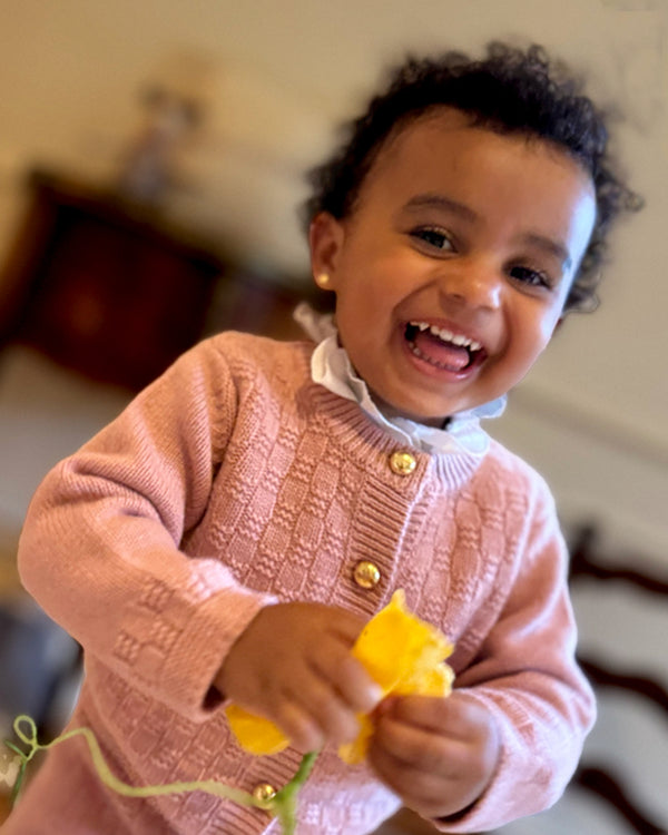 The Aspen Cashmere Baby Set - Rose Sets La Homage
