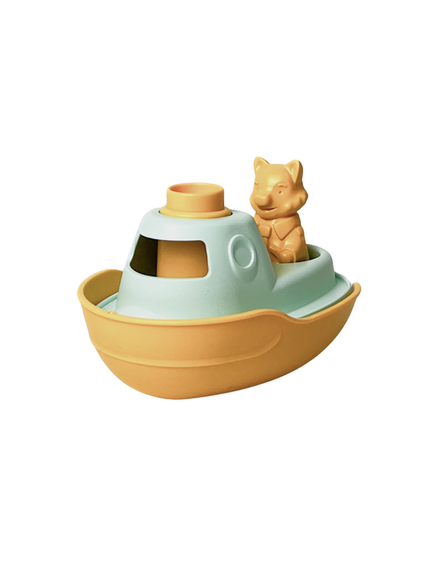 My First 2 in 1 Boat - Yellow Bath Toys Le Jouet Simple   