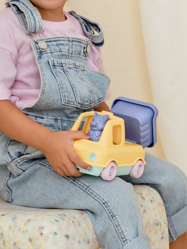 My First Dump Truck - Blue Bath Toys Le Jouet Simple   