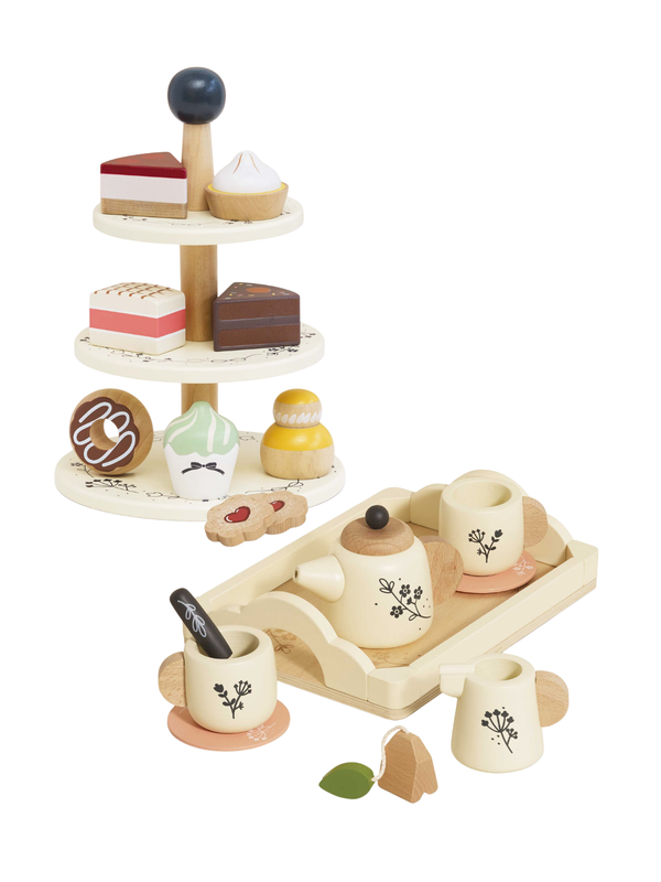 Wooden Tea Party Set