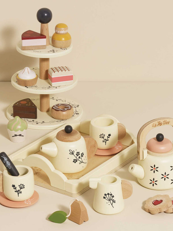 Wooden Tea Party Set