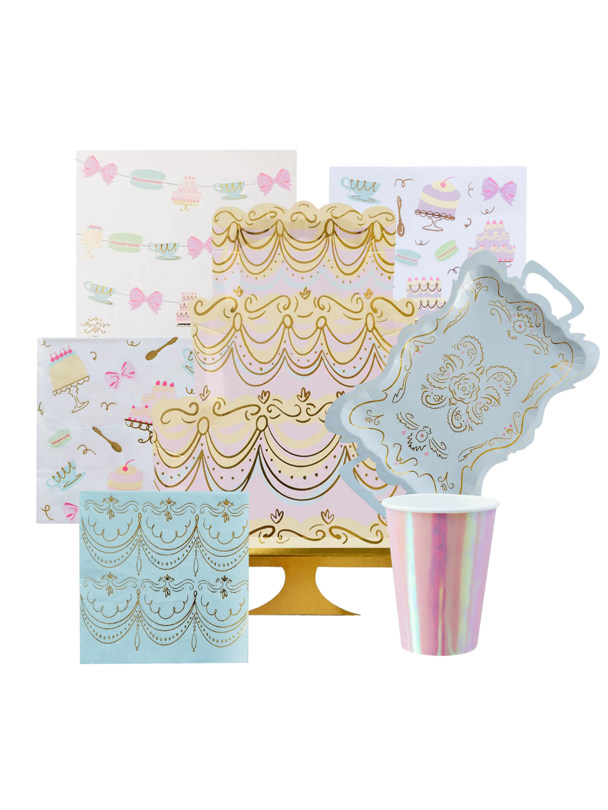 Let Them Eat Cake Party Pack Party Supplies Jollity & Co. + Daydream Society   