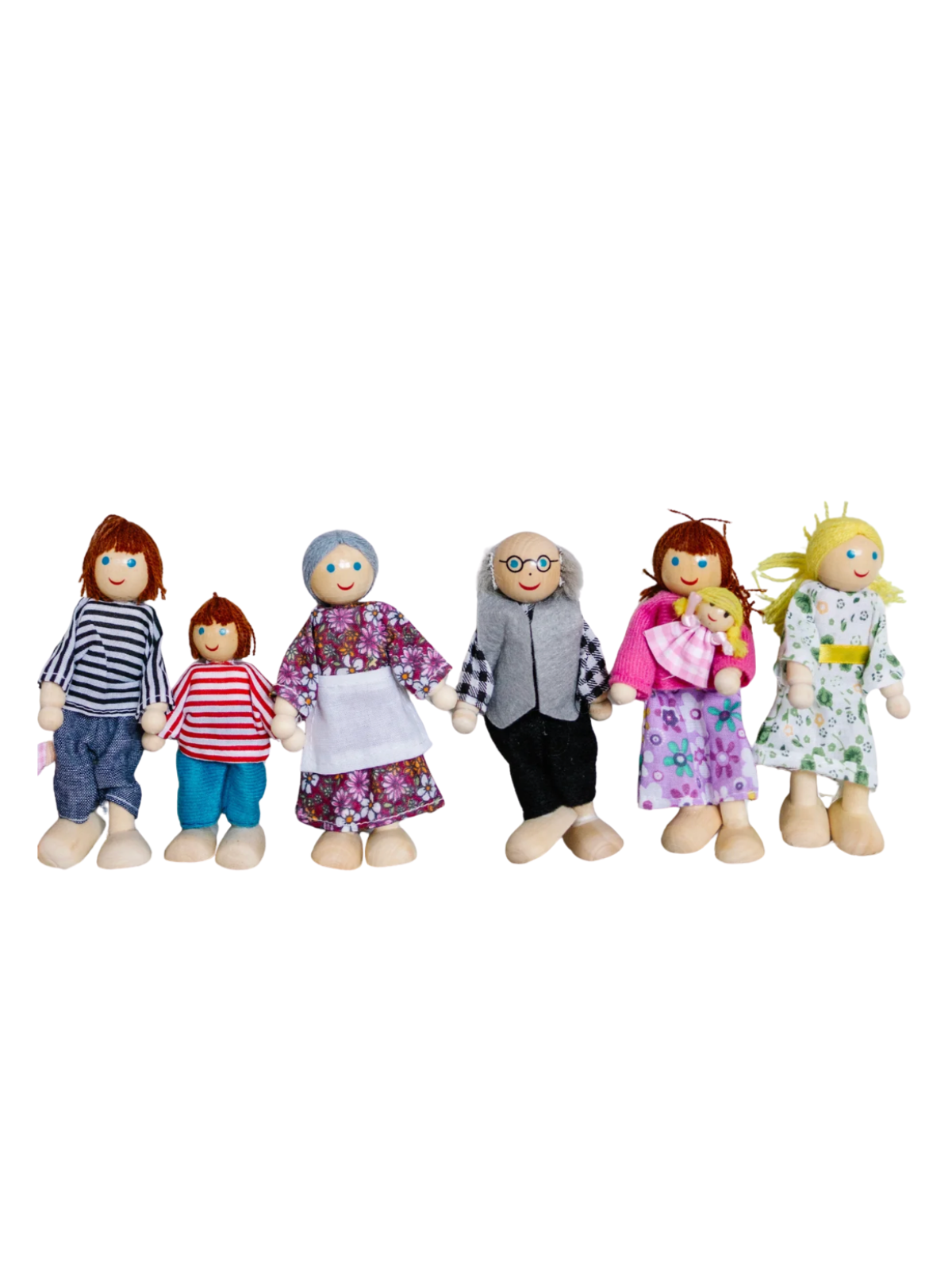 Doll Family Pretend Play Little Forest Animals