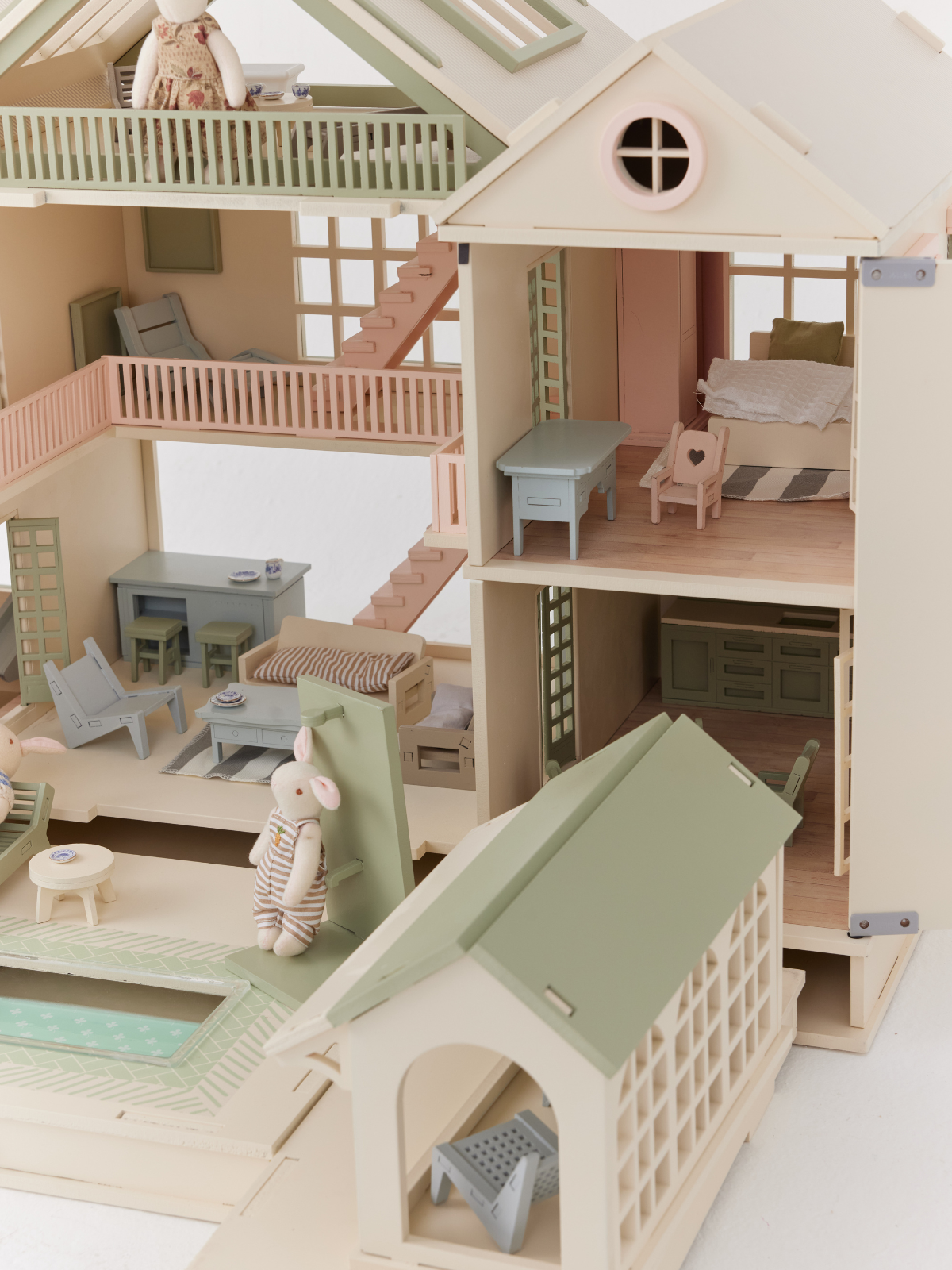 House of Palm Beach Pretend Play Little Forest Animals