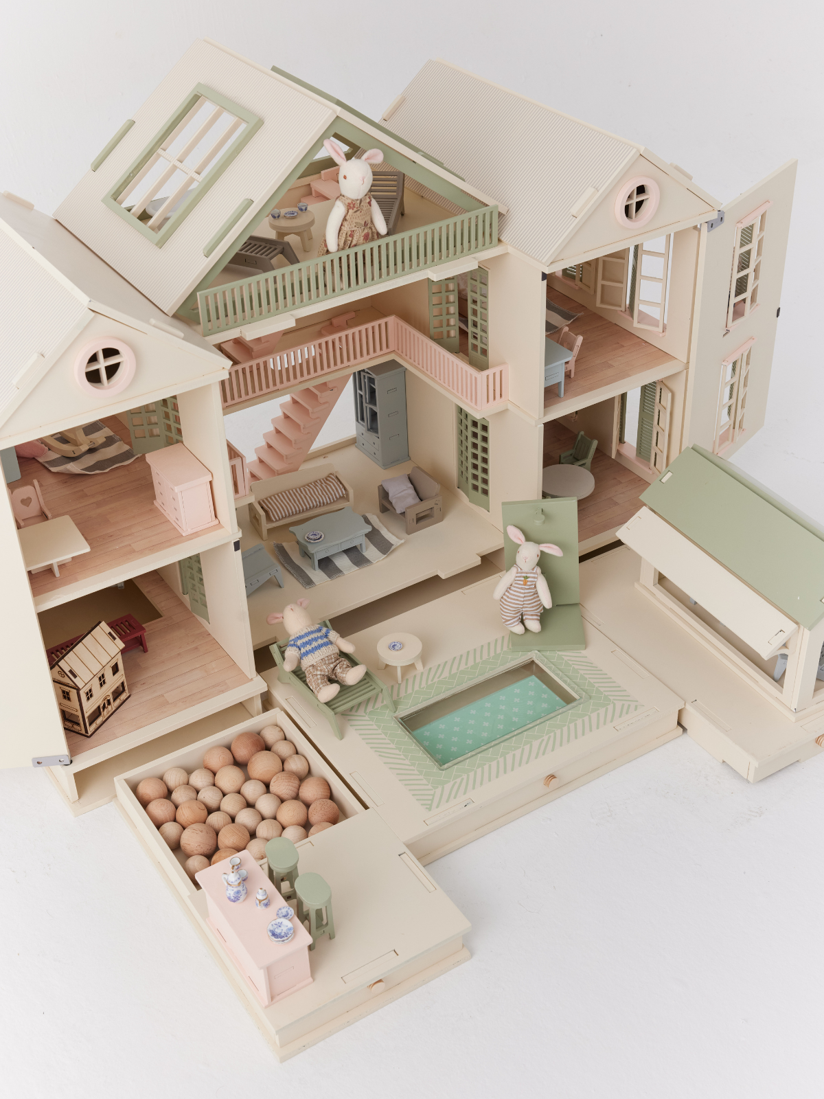 House of Palm Beach Pretend Play Little Forest Animals