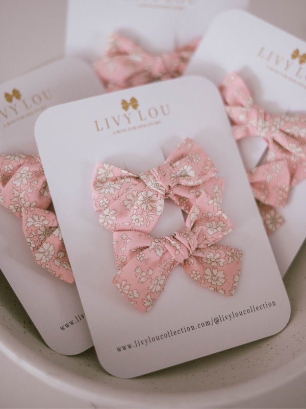 Ava Liberty Mini Pinwheel Bow Set Hair Accessories Livy Lou