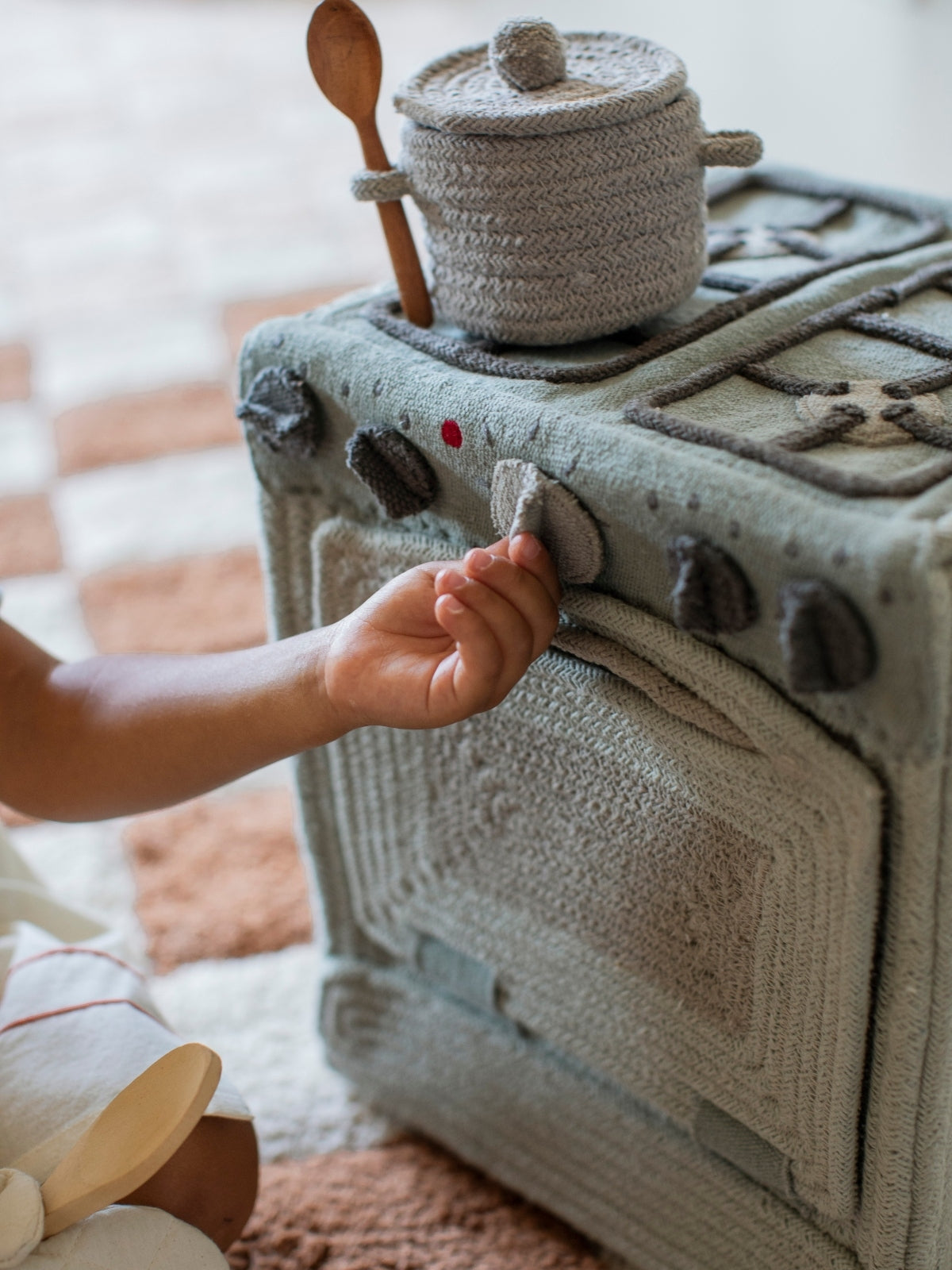 Kitchen Play Basket Pretend Play Lorena Canals   